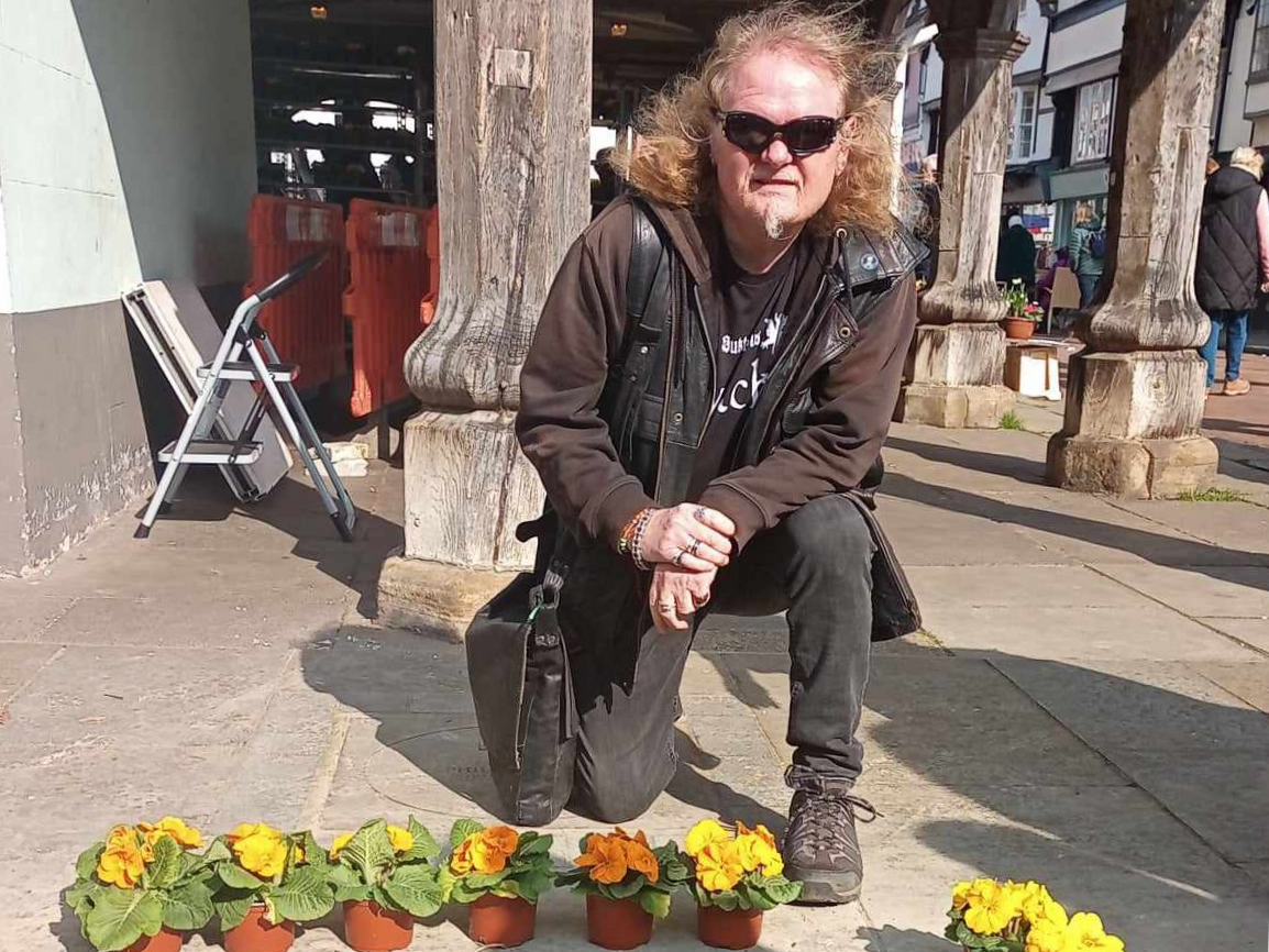 “Being grey absolutely suits me perfectly”