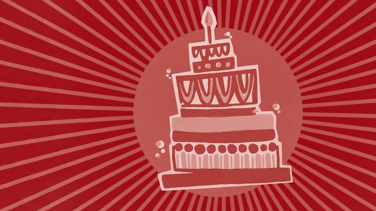 Happy birthday to us